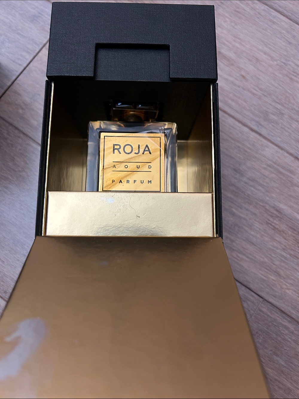 Roja Aoud Parfum in Gold-Accented Bottle 100 ml 3.4 fl oz
